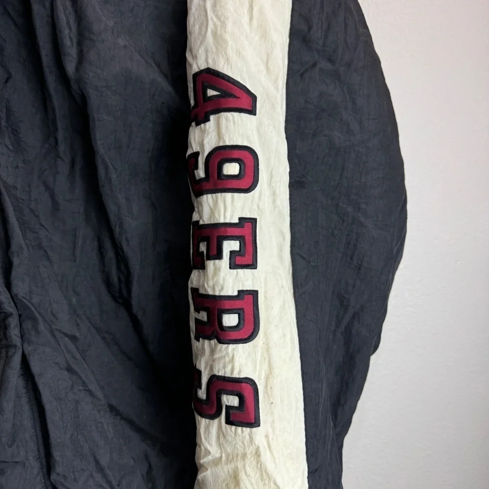 Pro Line Reebok San Francisco 49ers Jacket Size XL Vintage